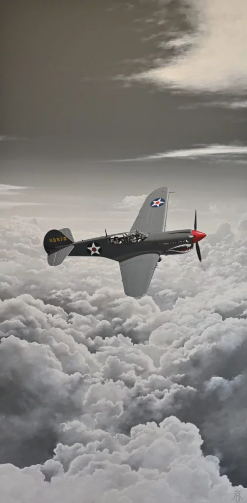 P40 warhawk arthur thomas